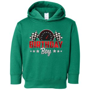 Race Car Birthday Party Racing Family Birthday Boy Pit Crew Toddler Hoodie