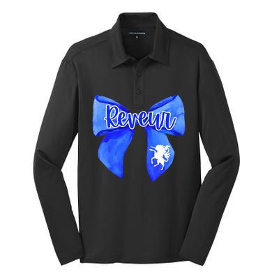 Reveur Coquette Blue House Of Dreamers Rca Givers School Silk Touch Performance Long Sleeve Polo