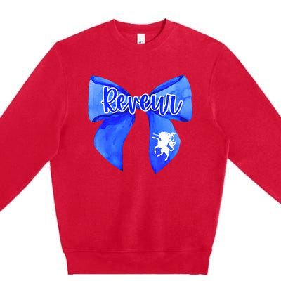 Reveur Coquette Blue House Of Dreamers Rca Givers School Premium Crewneck Sweatshirt