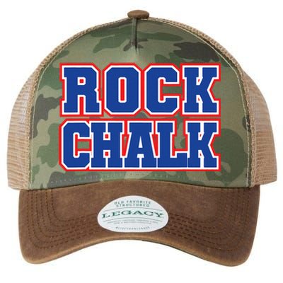 Rock Chalk Blue & Red Apparel Cool & Classic Rock Chalk Gear Legacy Tie Dye Trucker Hat