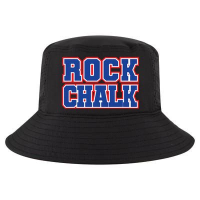 Rock Chalk Blue & Red Apparel Cool & Classic Rock Chalk Gear Cool Comfort Performance Bucket Hat