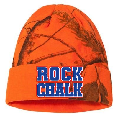 Rock Chalk Blue & Red Apparel Cool & Classic Rock Chalk Gear Kati Licensed 12" Camo Beanie