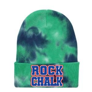 Rock Chalk Blue & Red Apparel Cool & Classic Rock Chalk Gear Tie Dye 12in Knit Beanie