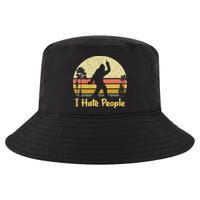 Retro Camping Bigfoot Sasquatch Middle Cool Comfort Performance Bucket Hat