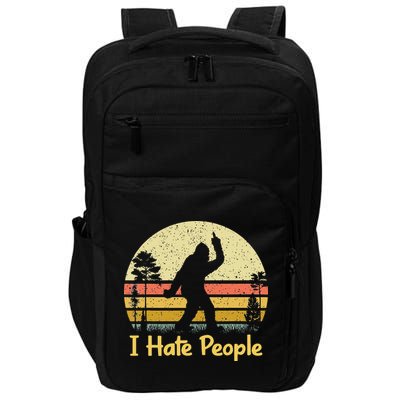 Retro Camping Bigfoot Sasquatch Middle Impact Tech Backpack