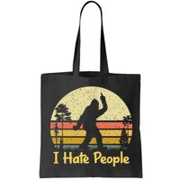 Retro Camping Bigfoot Sasquatch Middle Bag
