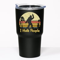 Retro Camping Bigfoot Sasquatch Middle Tumbler