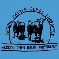 Raising Cattle Builds Character Working Them Builds Tie Dye Hoodie