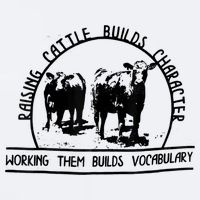 Raising Cattle Builds Character Working Them Builds Sueded Cloud Jersey T-Shirt