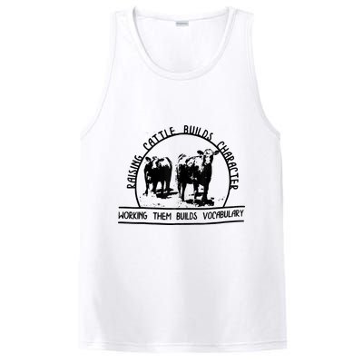 Raising Cattle Builds Character Working Them Builds PosiCharge Competitor Tank