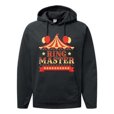 Ringmaster  Circus Birthday Party Circus Costume Performance Fleece Hoodie