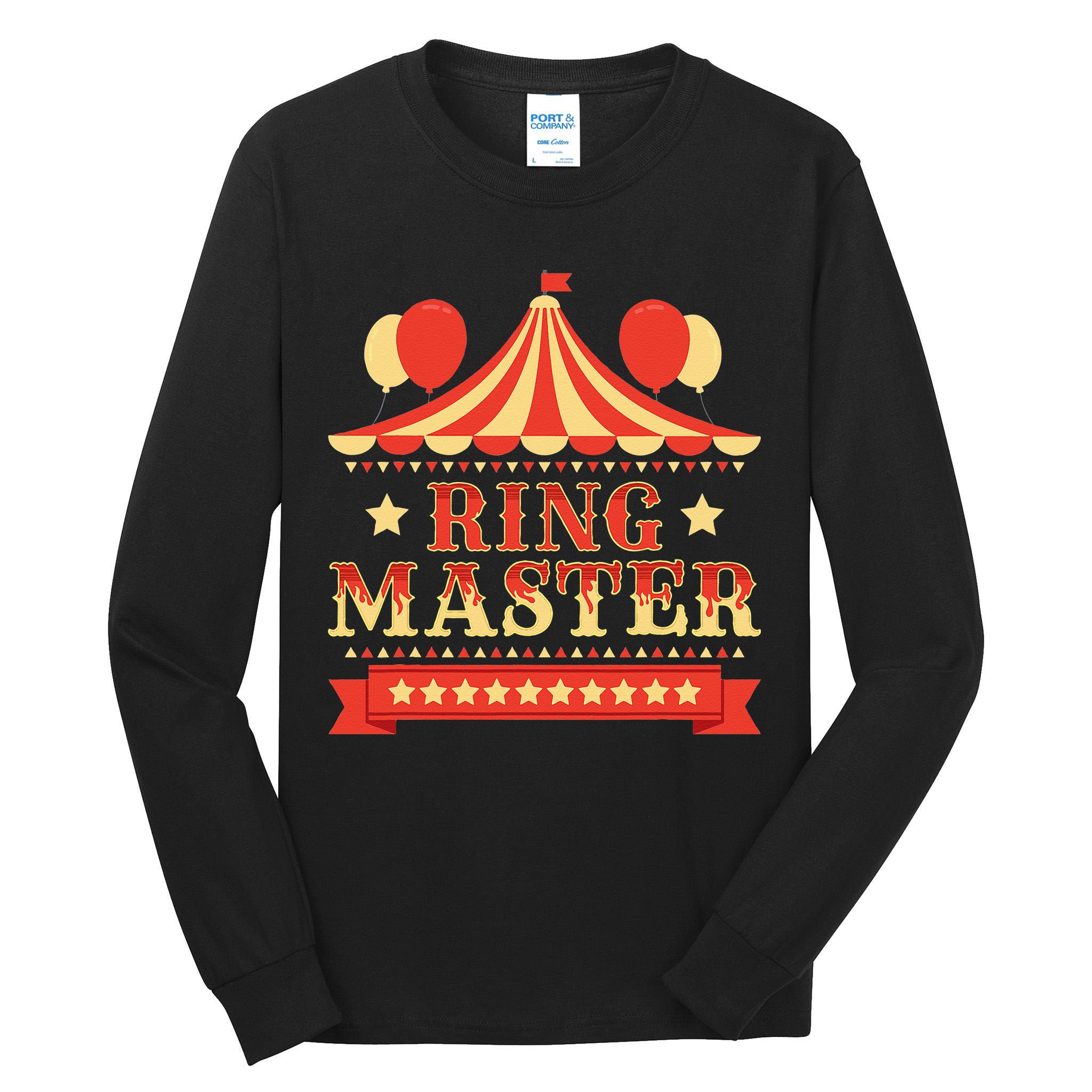Ringmaster  Circus Birthday Party Circus Costume Tall Long Sleeve T-Shirt