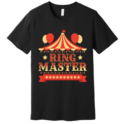 Ringmaster  Circus Birthday Party Circus Costume Premium T-Shirt