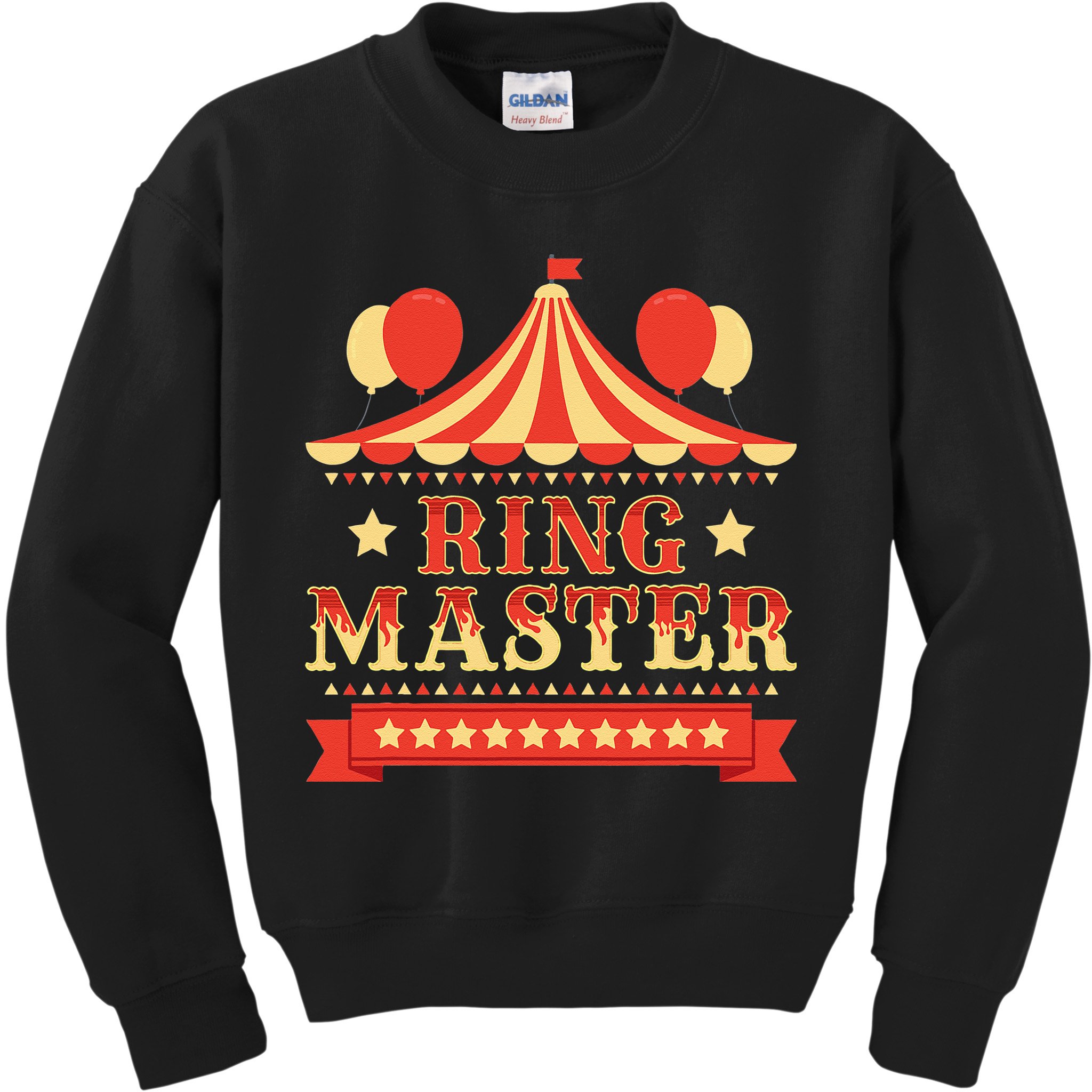 Ringmaster  Circus Birthday Party Circus Costume Kids Sweatshirt