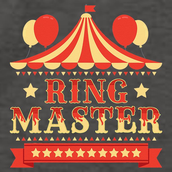 Ringmaster  Circus Birthday Party Circus Costume Vector Backpack