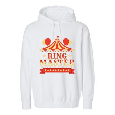 Ringmaster  Circus Birthday Party Circus Costume Garment-Dyed Fleece Hoodie