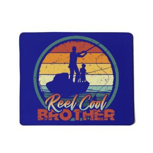 Reel Cool Brother Gift Retro Fishing Family Gift Mousepad