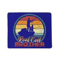 Reel Cool Brother Gift Retro Fishing Family Gift Mousepad