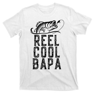 Reel Cool Bapa Funny Fishing Design T-Shirt