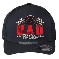 Race Car Birthday Party Racing Family Dad Pit Crew Flexfit Unipanel Trucker Cap