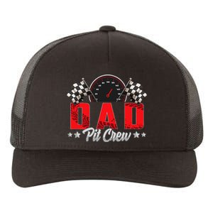 Race Car Birthday Party Racing Family Dad Pit Crew Yupoong Adult 5-Panel Trucker Hat