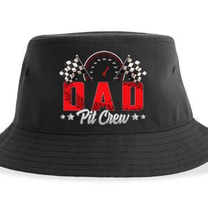 Race Car Birthday Party Racing Family Dad Pit Crew Sustainable Bucket Hat