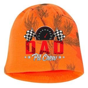 Race Car Birthday Party Racing Family Dad Pit Crew Kati - Camo Knit Beanie