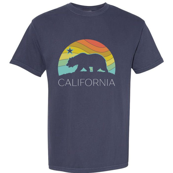 Retro California Bear Vintage Beach Cali Pride Surf 70s 80s Garment-Dyed Heavyweight T-Shirt