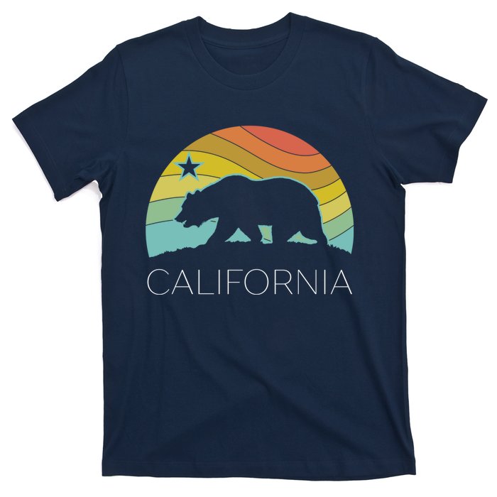 Retro California Bear Vintage Beach Cali Pride Surf 70s 80s T-Shirt