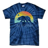 Retro California Bear Vintage Beach Cali Pride Surf 70s 80s Tie-Dye T-Shirt