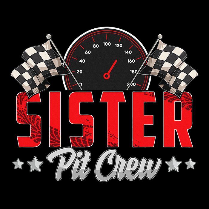 Race Car Birthday Party Racing Family Sister Pit Crew Impact Tech Backpack