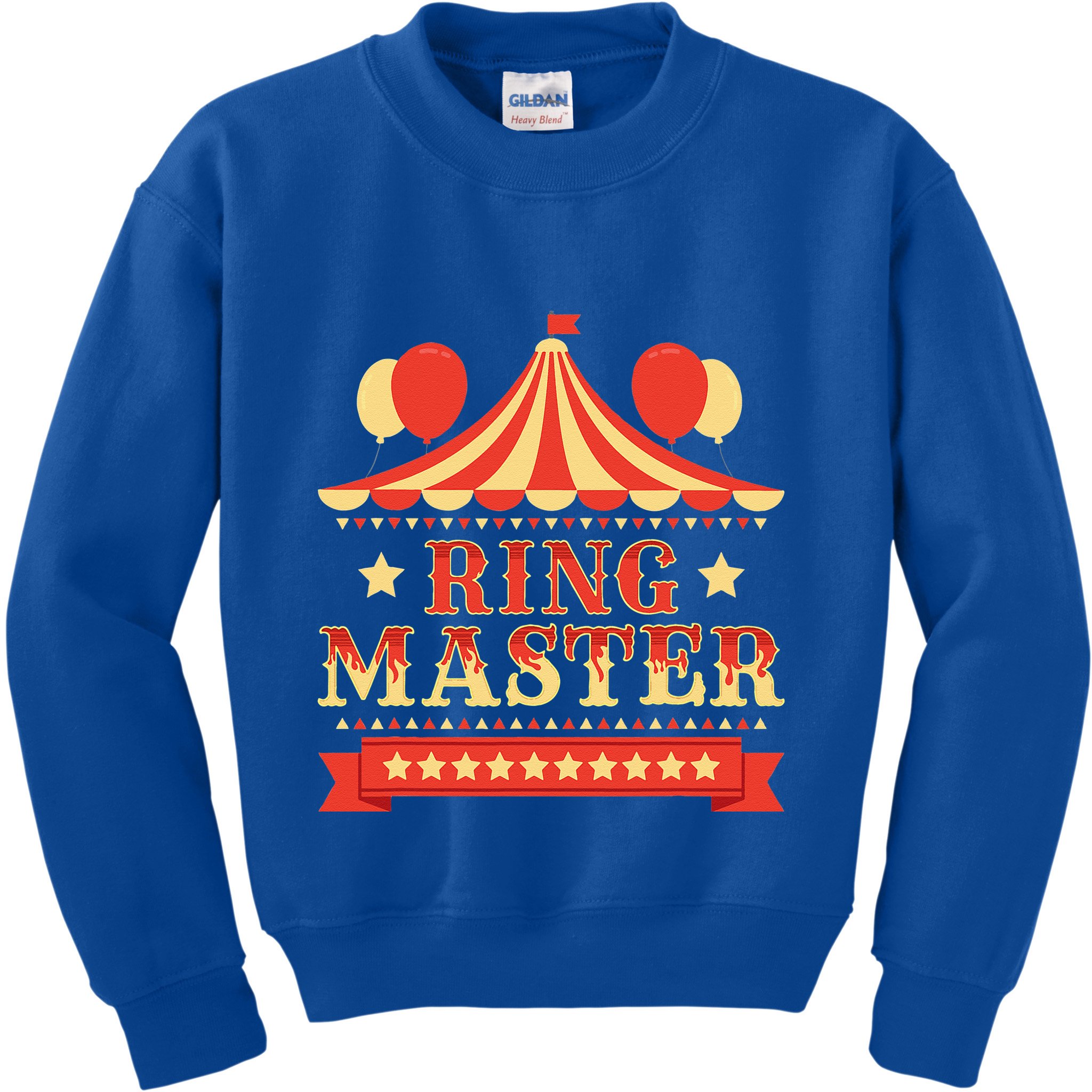 Ringmaster Circus Birthday Party Circus Costume Kids Sweatshirt