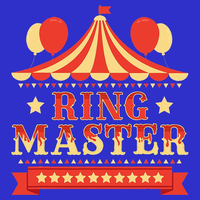 Ringmaster Circus Birthday Party Circus Costume Zip Tote Bag