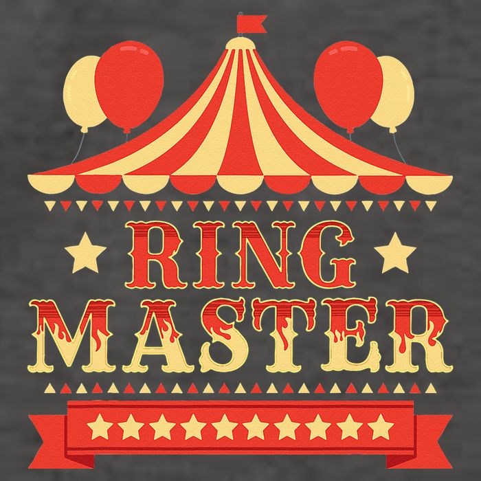 Ringmaster Circus Birthday Party Circus Costume Vector Backpack