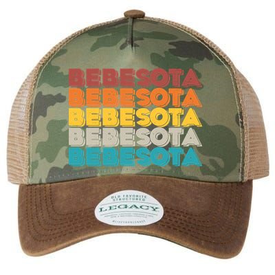 Retro Color Bebesota Legacy Tie Dye Trucker Hat