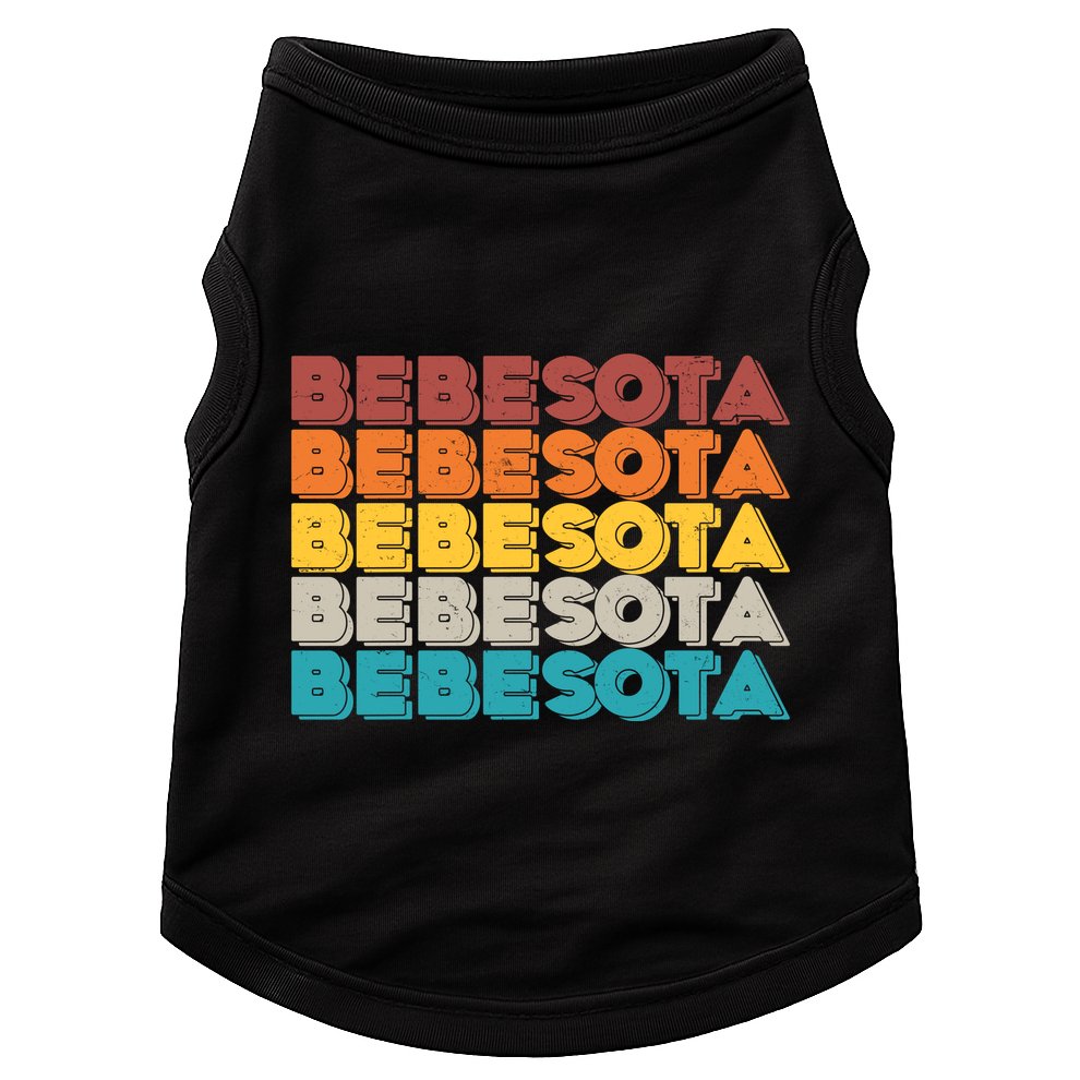 Retro Color Bebesota Doggie Tank