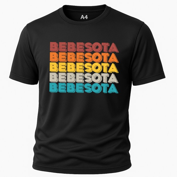 Retro Color Bebesota Cooling Performance Crew T-Shirt