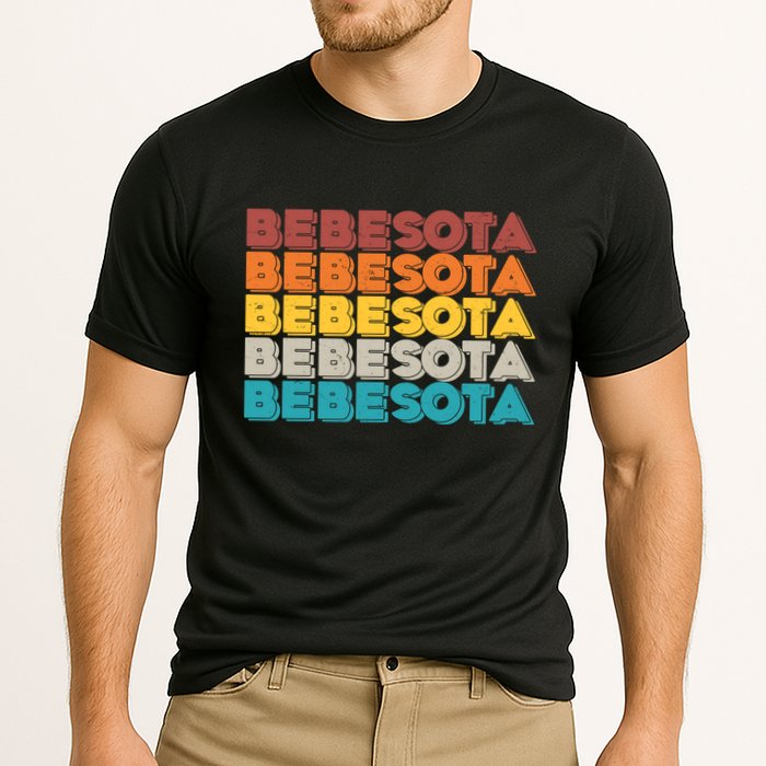 Retro Color Bebesota Cooling Performance Crew T-Shirt