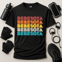 Retro Color Bebesota Cooling Performance Crew T-Shirt