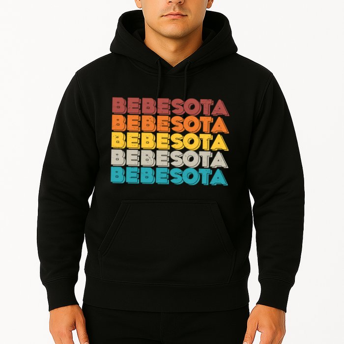 Retro Color Bebesota Hoodie