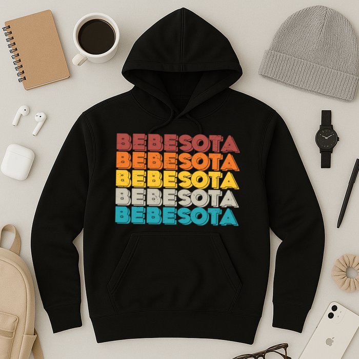 Retro Color Bebesota Hoodie