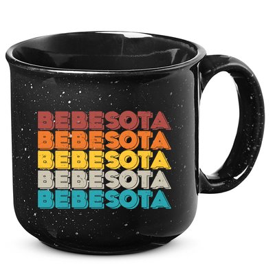 Retro Color Bebesota 15oz Campfire Ceramic Mug