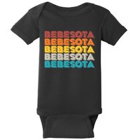 Retro Color Bebesota Baby Bodysuit