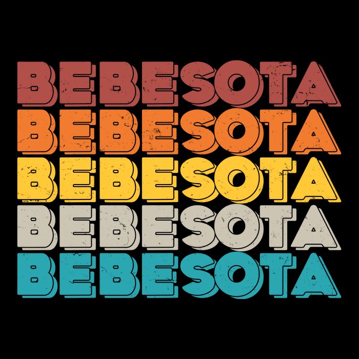 Retro Color Bebesota Baby Bodysuit