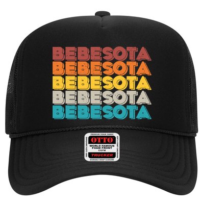 Retro Color Bebesota Trucker Hat