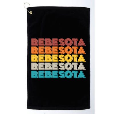 Retro Color Bebesota Golf Towel