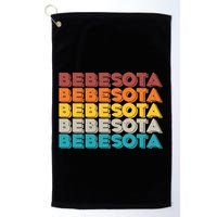 Retro Color Bebesota Golf Towel
