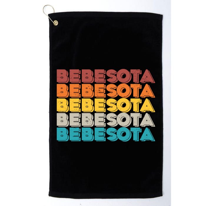 Retro Color Bebesota Golf Towel