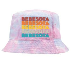 Retro Color Bebesota Tie-Dyed Bucket Hat