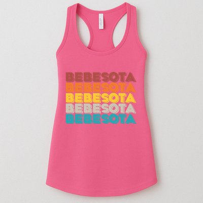 Retro Color Bebesota Womens Tank Top